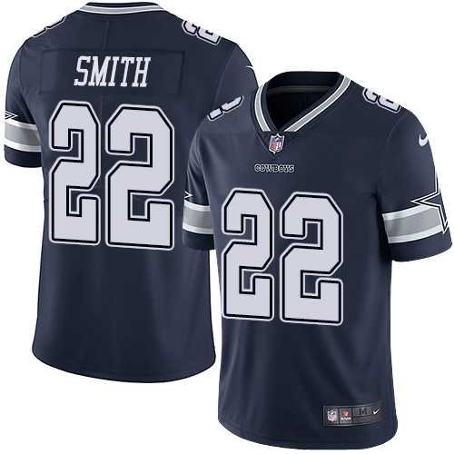 Nike Dallas Cowboys #22 Emmitt Smith Navy Blue Team Color NFL Vapor Untouchable Limited Jersey,We sell and wholesale Nike Dallas Cowboys #22 Emmitt Smith Navy Blue Team Color NFL Vapor Untouchable Limited Jersey on line form chian!